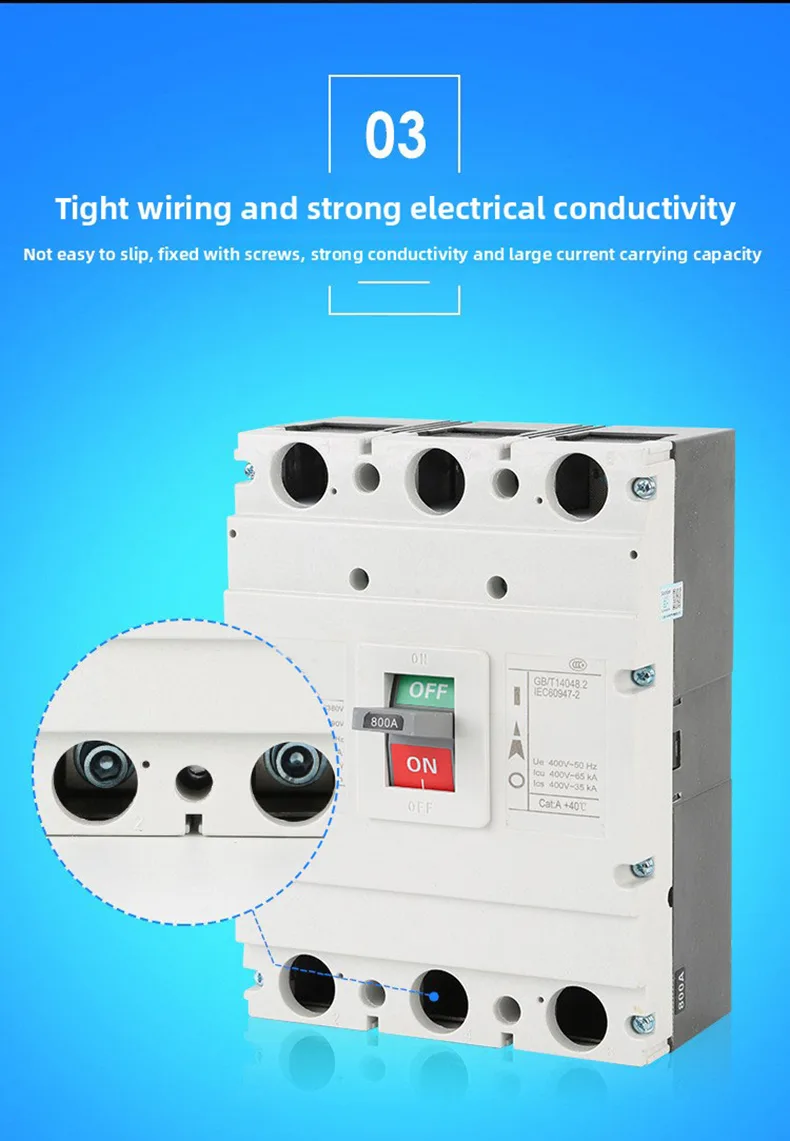 Enclosed Circuit Breaker 630A 3P